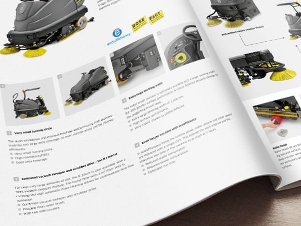 buku katalog produk milik karcher
